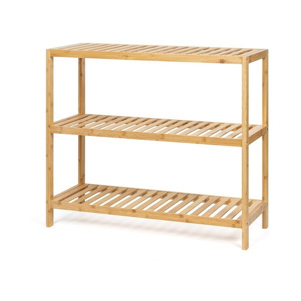 Etajeră de baie în culoare naturală din bambus 69x60 cm Skaren – Bonami Essentials