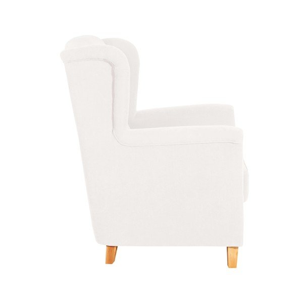 Fotoliu Max Winzer Agnetha Velvet, crem-image-1