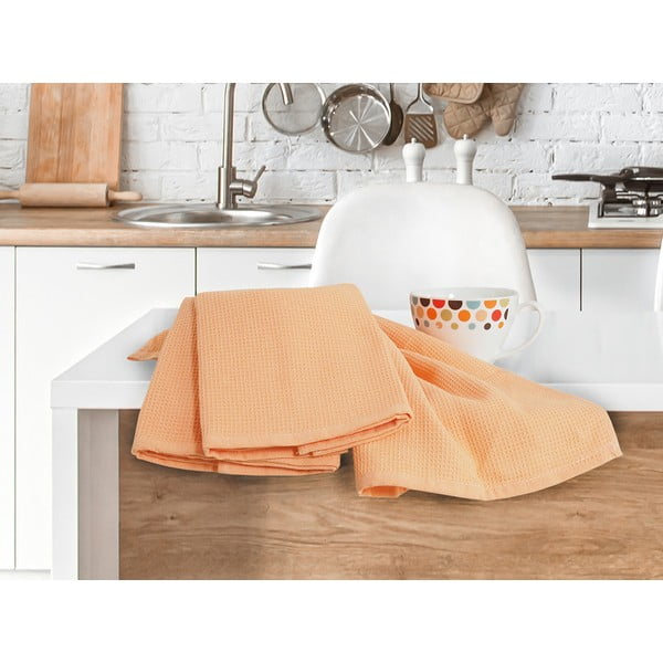 Prosoape de vase 3 buc. din bumbac 40x60 cm Wafle – B.E.S.-image-2