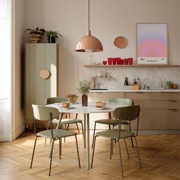 Tablou cu ramă imprimat 50x70 cm Soft Nuances – Styler-image-2