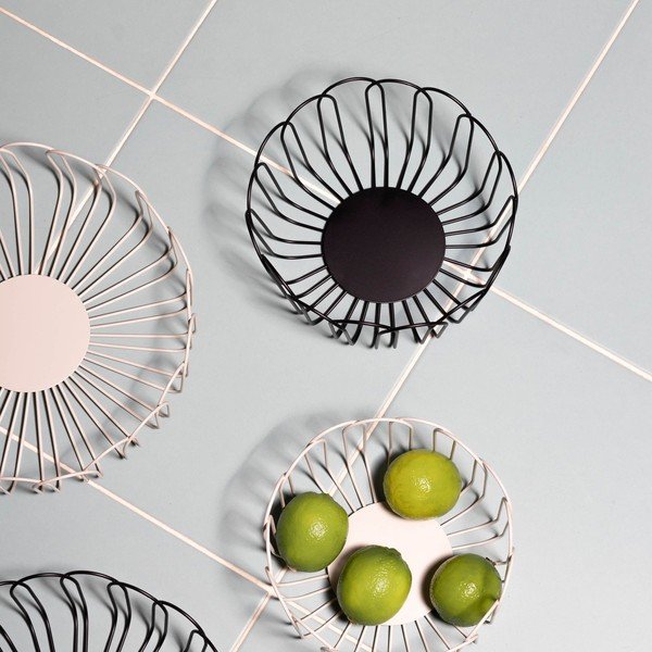 Coș pentru fructe din metal Flores – ONA-image-1