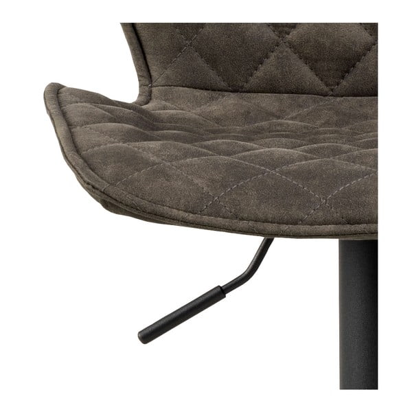 Scaune de bar verde-închis rotative 2 buc. 116 cm Naomi – Actona-image-4