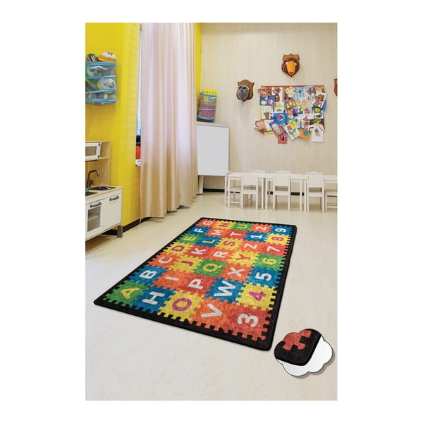 Covor copii Puzzle, 140 x 190 cm-image-1
