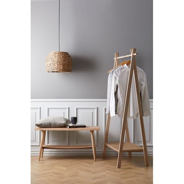 Bancă în culoare naturală Ebern – Villa Collection-image-1