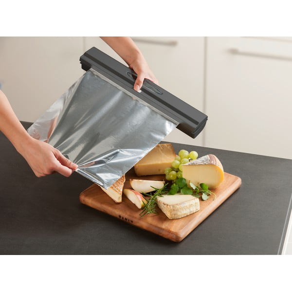 Suport pentru folie de aluminiu gri din plastic – Wenko-image-3