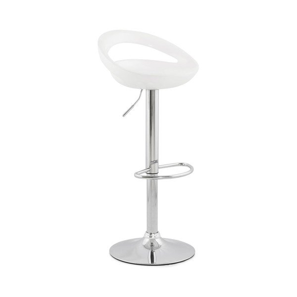 Scaun de bar reglabil Kokoon Design Venus, alb-image-3