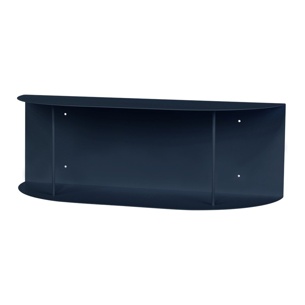 Raft albastru închis etajat din metal 60 cm Lina – noo.ma