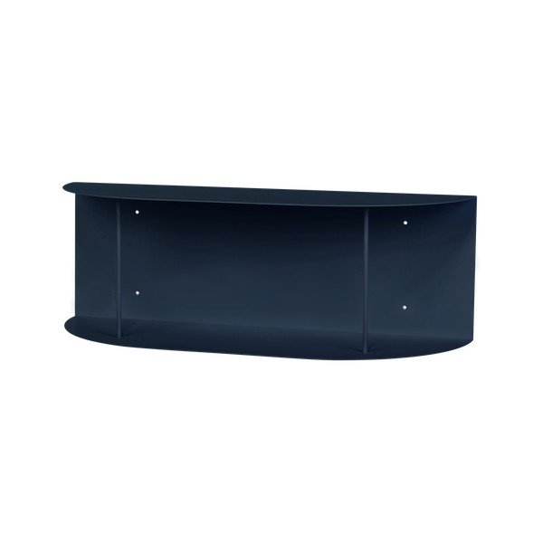 Raft albastru închis etajat din metal 60 cm Lina – noo.ma