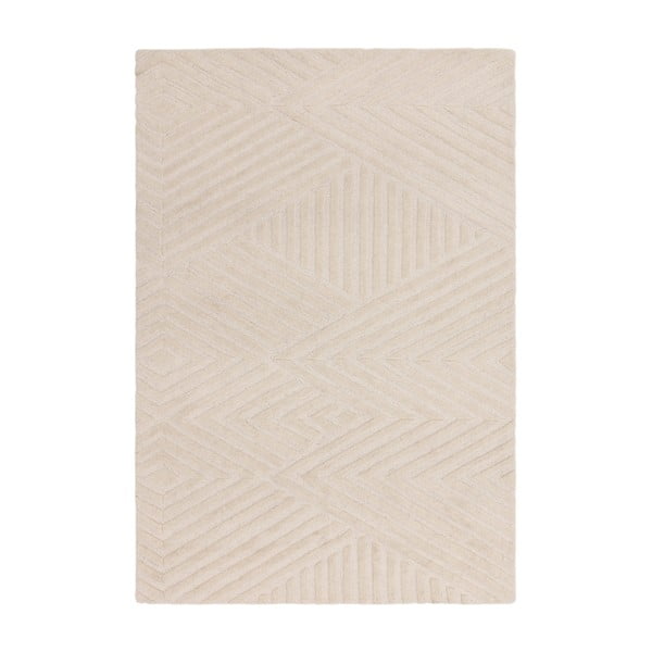 Covor crem din lână 120x170 cm Hague – Asiatic Carpets