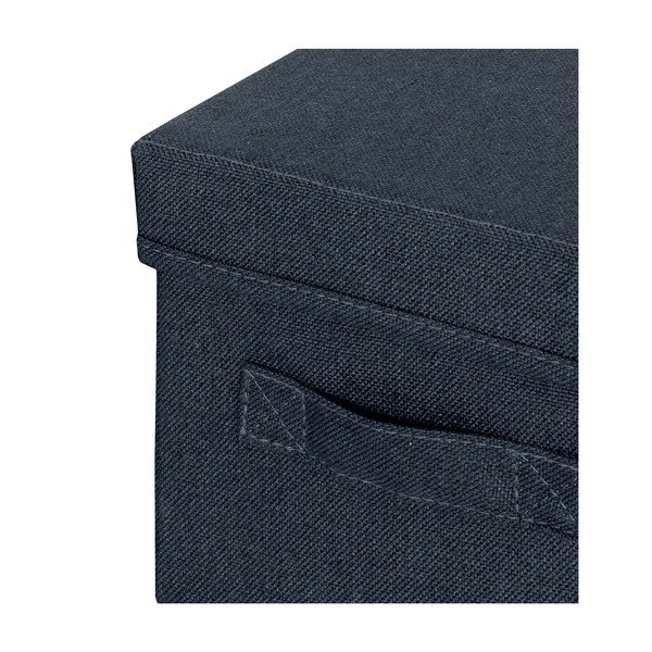 Cutii de depozitare gri-închis 2 buc. din material textil cu capac 19x28.5x16 cm – Leitz-image-2