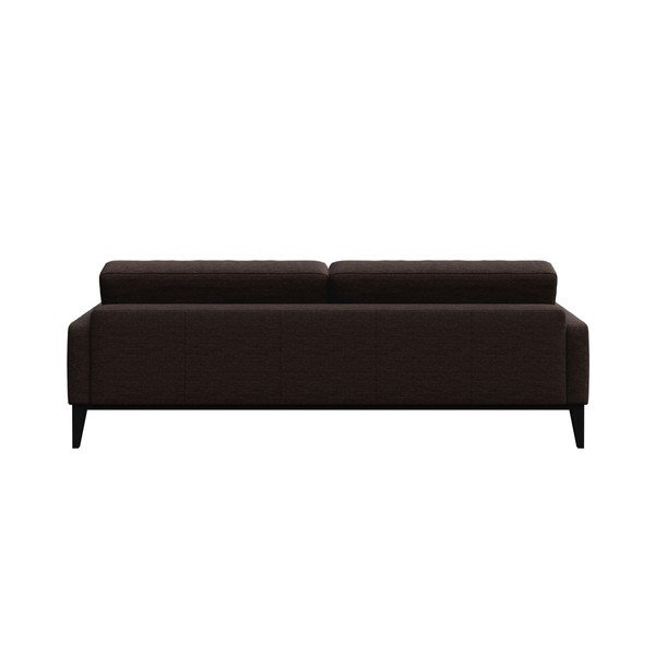 Canapea MESONICA Musso Tufted, maro, 210 cm-image-3