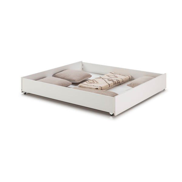 Sertar sub pat Marckeric Enara, 137 x 147 cm, alb-image-2