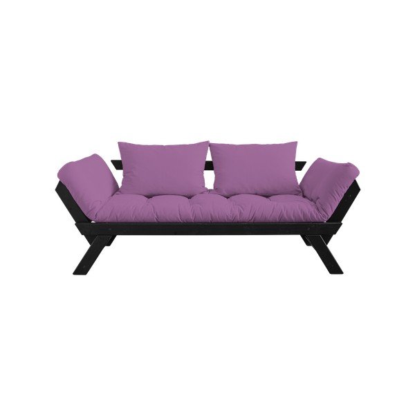 Canapea extensibilă Karup Bebop Black/Taffy Pink-image-4