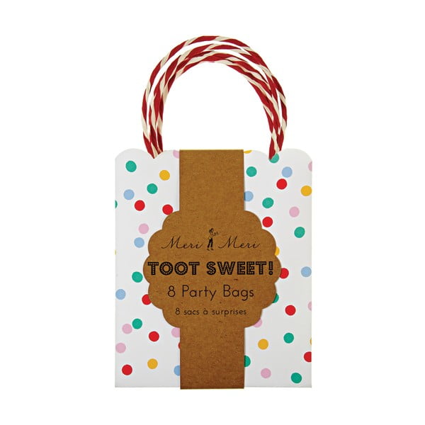 Set pungi de cadou 8 buc. 13x8 cm Spotty – Meri Meri-image-2