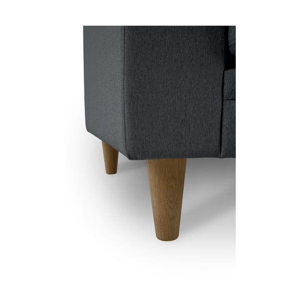 Canapea gri antracit 217 cm Focus – Scandic-image-4