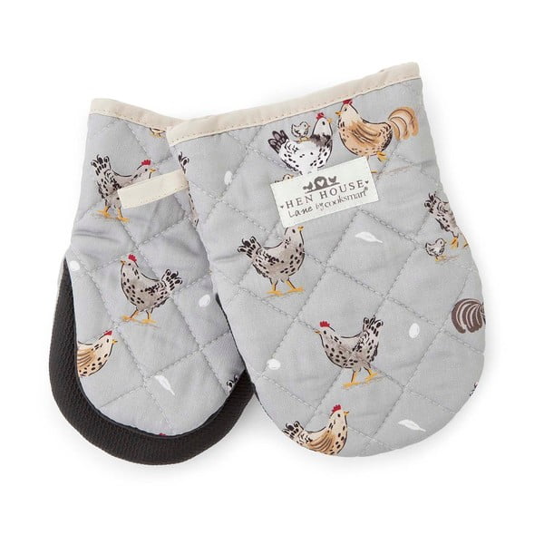 Set de mănuși de bucătărie 2 buc. din bumbac Hen House – Cooksmart ®