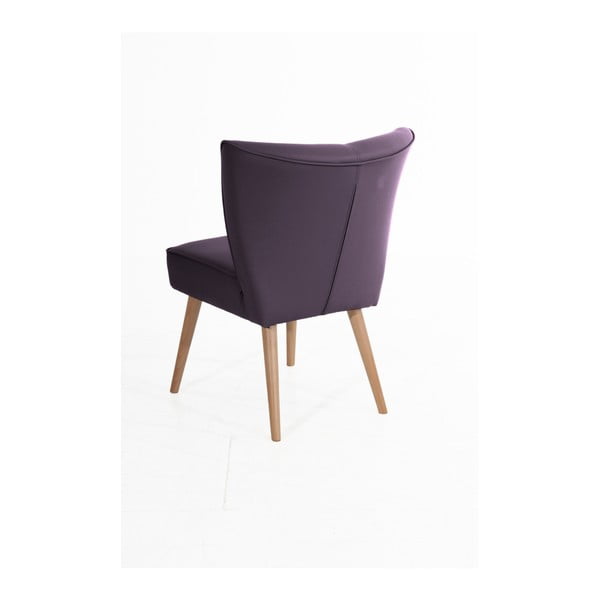 Fotoliu din imitație de piele Max Winzer Beni Imitation, mov-image-1