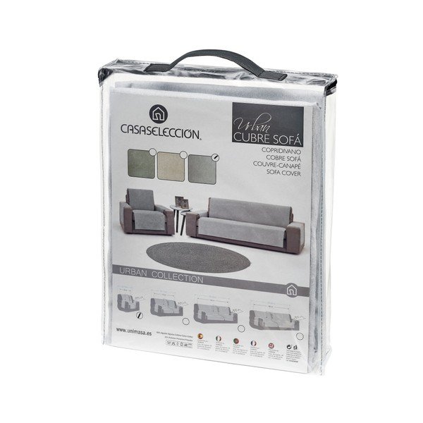Husă gri deschis pentru canapea cu 2 locuri Urban – Casa Selección-image-4