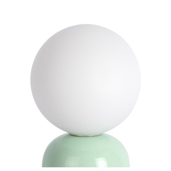 Veioză verde-mentă/maro din ceramică (înălțime 26 cm) Firenze Pellet – Leitmotiv-image-3