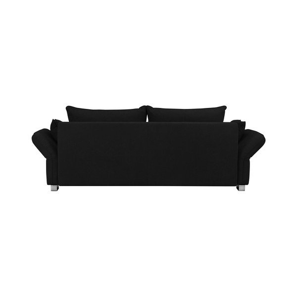 Canapea extensibilă cu spațiu de depozitare Windsor & Co Sofas Casiopeia, negru, 245 cm-image-3