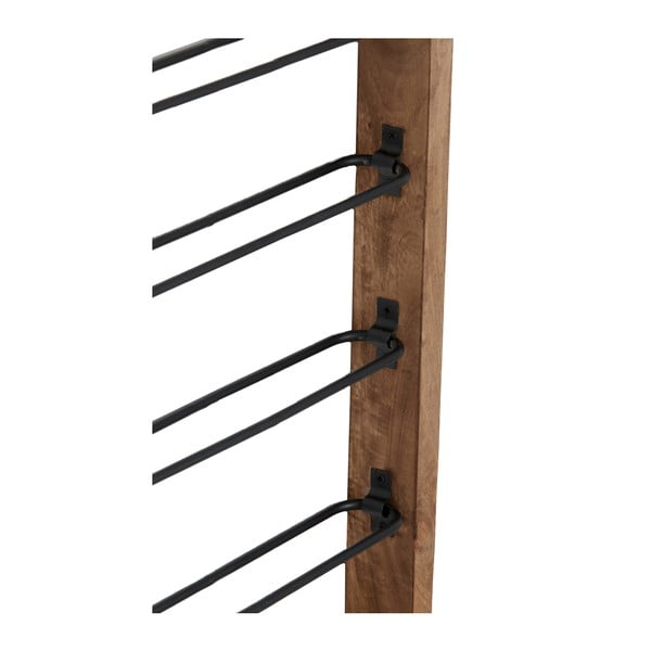 Suport pentru vin de perete pentru 6 sticle maro Sorrento – Light & Living-image-3