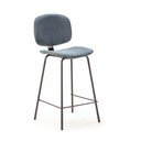 Scaune de bar albastre 2 buc. (înălțime șezut 66 cm) Arus – Marckeric