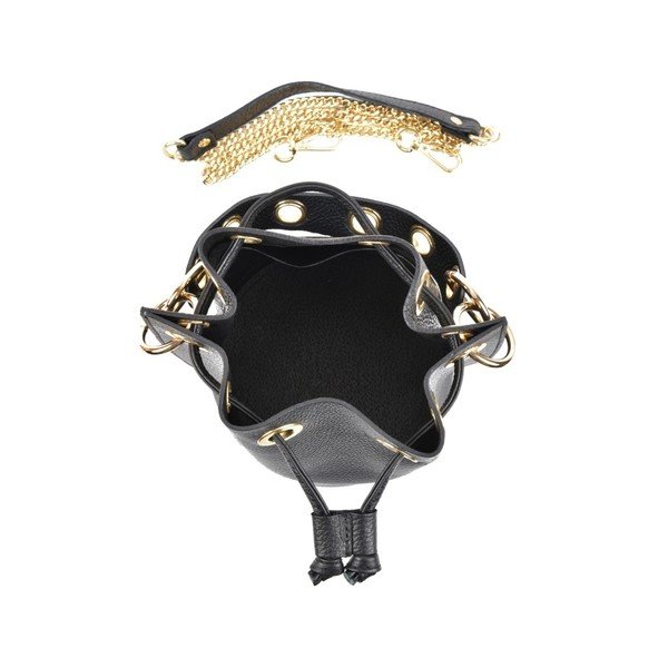 Geantă din piele Roberta M Callisto Nero, negru-image-2