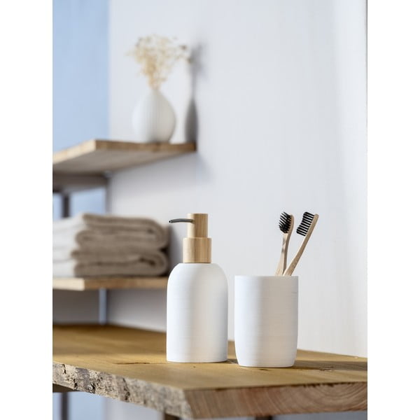 Dozator de săpun lichid alb din polirășină 250 ml Altavalle – Wenko-image-1