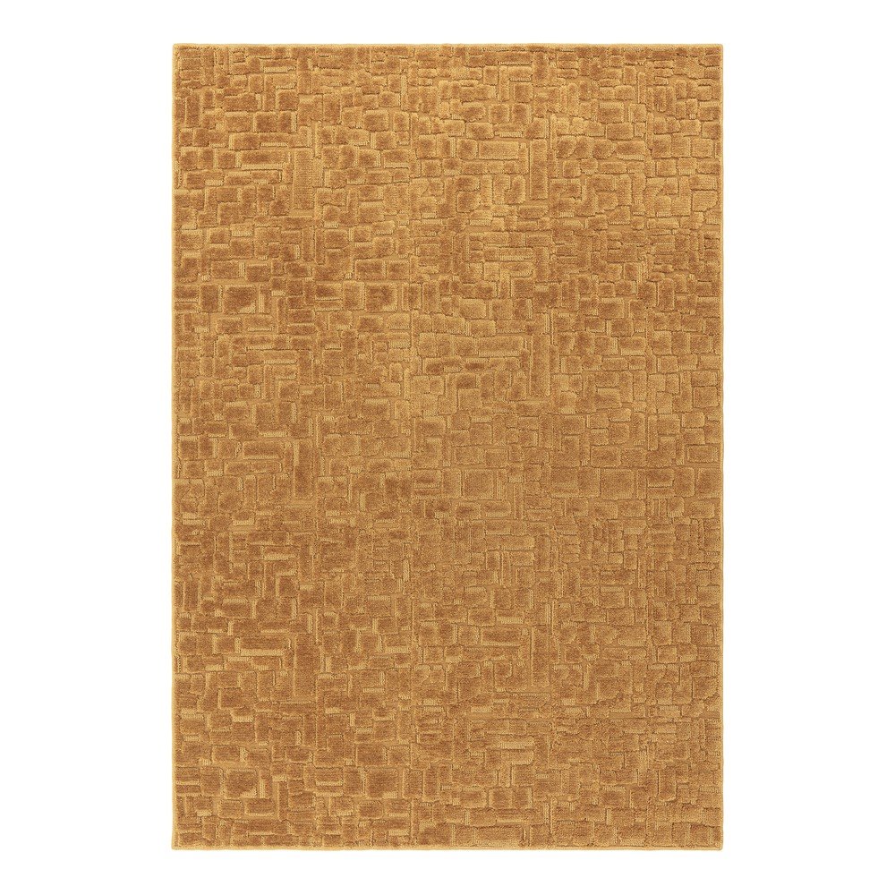 Covor galben muștar 200x290 cm – Asiatic Carpets