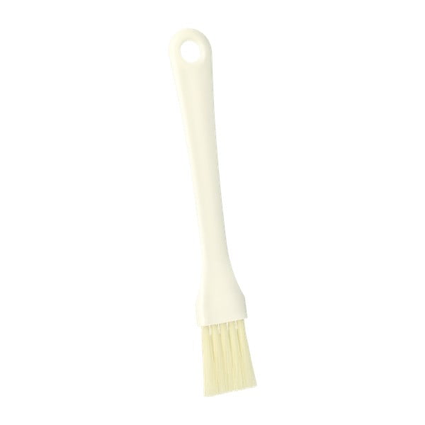 Pensulă pentru prăjituri din plastic Metaltex Brush, lungime 21 cm, alb