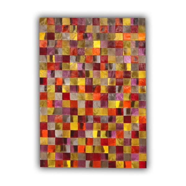 Covor din piele naturală Pipsa Dyed, 140 × 200 cm