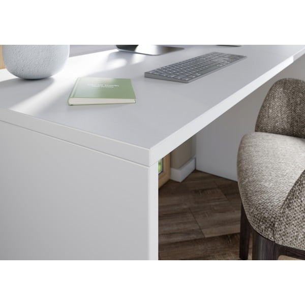 Birou cu blat alb 60x140 cm Hasselt – Germania-image-2