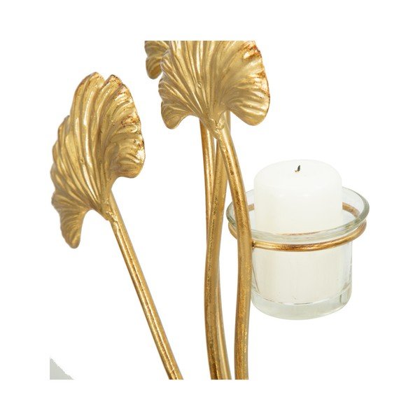 Sfeșnic Mauro Ferretti Iris, auriu-image-3