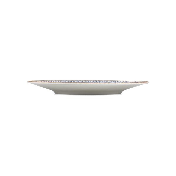 Farfurie albă/albastră pentru servire din porțelan ø 32 cm Azul – BonBistro-image-3