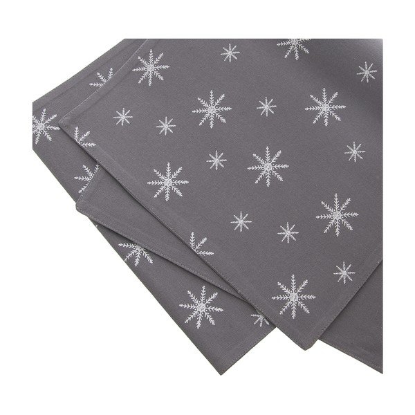 Napron de masă din bumbac 32x130 cm  cu model de Crăciun – Orion-image-2