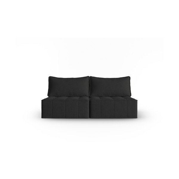 Canapea neagră 160 cm Mike – Micadoni Home