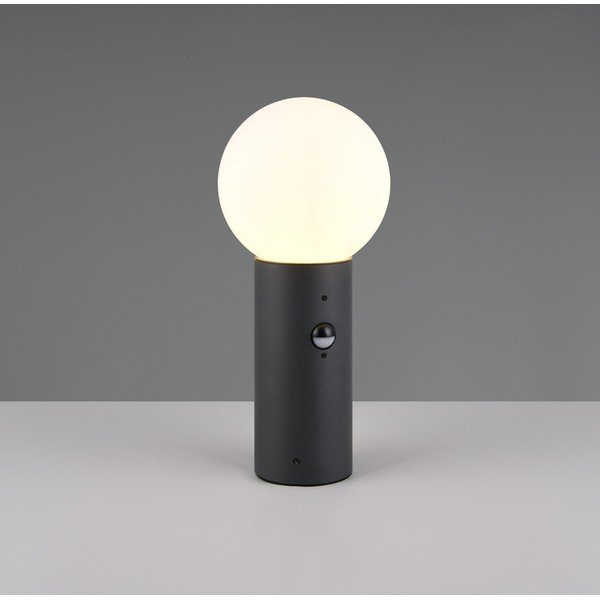 Corp de iluminat pentru exterior cu stâlp de fixare cu senzor de mișcare ø 18 cm Mures – Trio-image-1