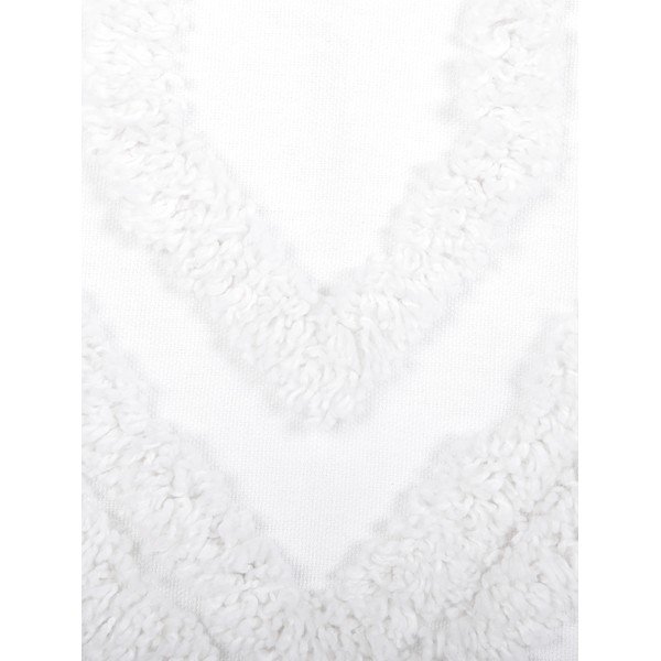 Față de pernă decorativă din bumbac Westwing Collection Faye, 40 x 60 cm, alb-image-1