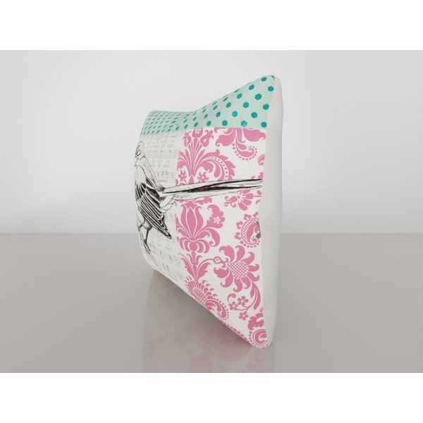 Față de pernă cu amestec din bumbac Vitaus Peep Dos, 43 x 43 cm-image-2