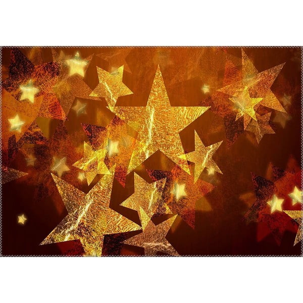 Covor Vitaus Christmas Period Sparkling Stars, 50 x 80 cm