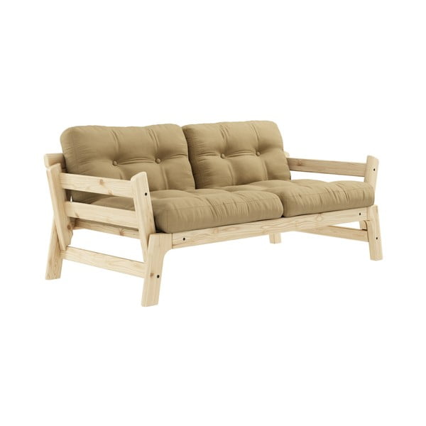Canapea variabilă Karup Design Step Natural Clear/Wheat Beige-image-3
