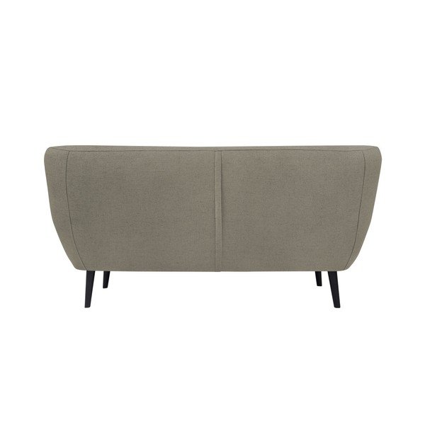 Canapea cu 2 locuri și picioare maro Mazzini Sofas Piemont, maro-image-1