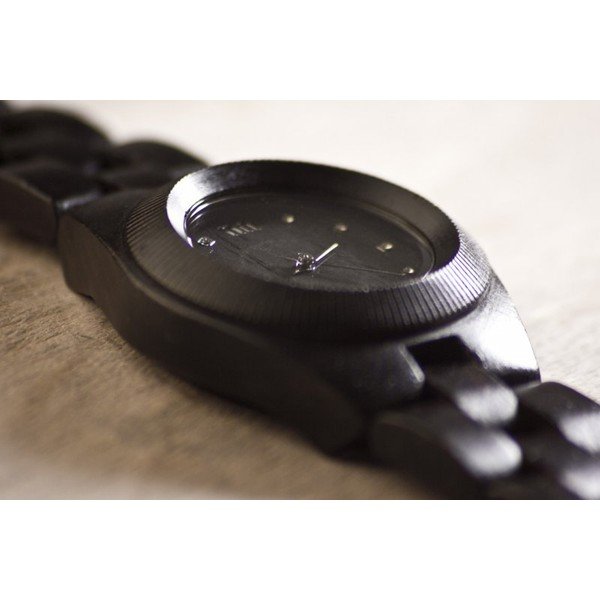 Ceas de lemn pentru damă Odyssey Black-image-1