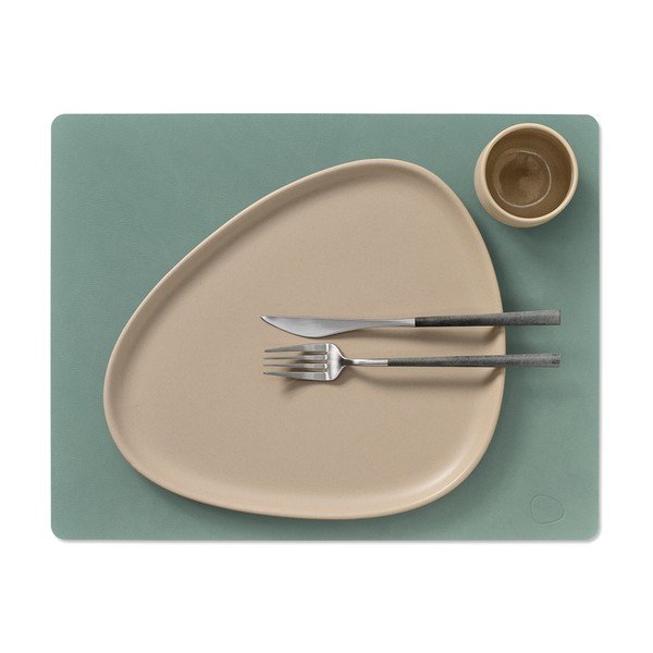 Suport pentru farfurii din piele ecologică 35x45 cm Square L Nupo – LIND DNA-image-1