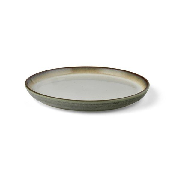 Farfurie din ceramică pentru desert Bitz Mensa, diametru 21 cm, crem deschis-image-1