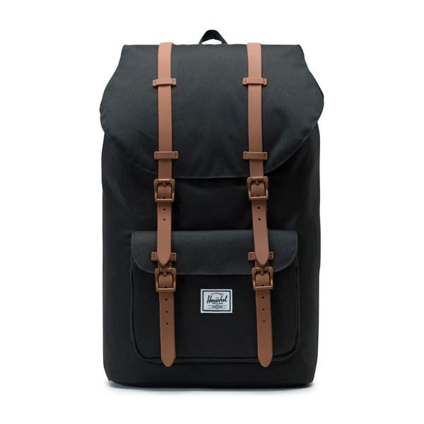 Rucsac Herschel Little America, negru-maro, 25 l