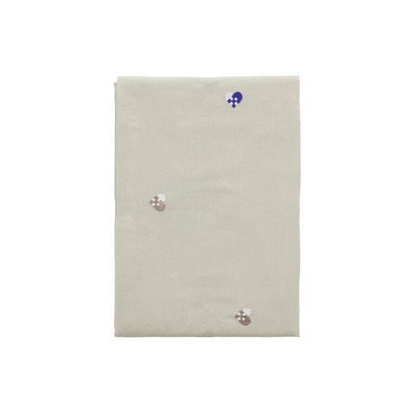 Față de masă din bumbac 140x270 cm Hearts Embloidery – Södahl