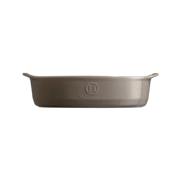 Vas oval de copt Emile Henry, 1,3 l, gri rândunică-image-1