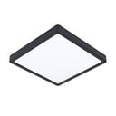 Plafonieră neagră LED 28,5x28,5 cm FUEVA 5 – EGLO