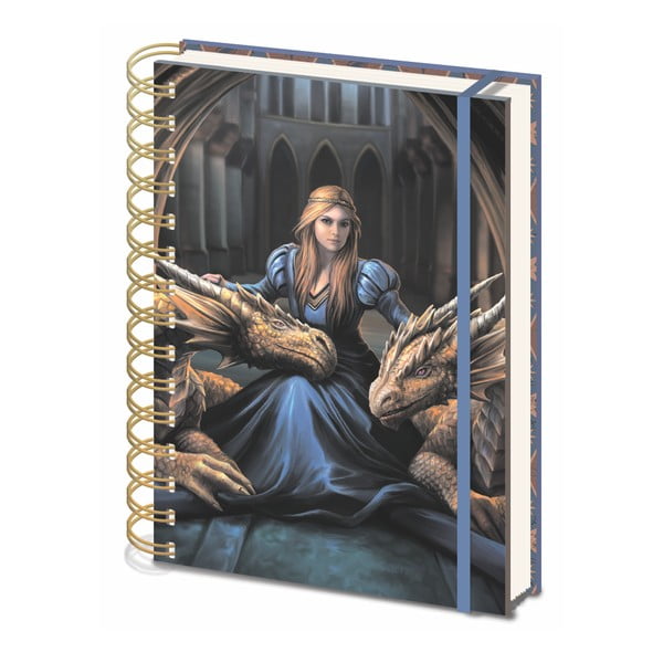 Caiet liniat A5 Pyramid International Anne Stokes Loyalty, 80 pagini